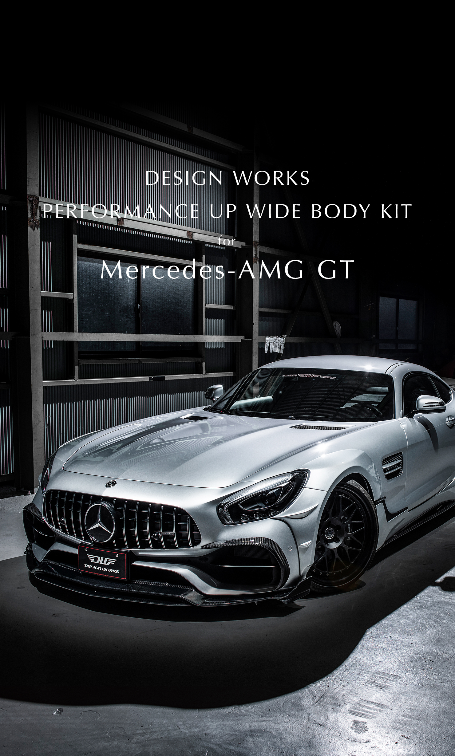 デザインワークス PERFORMANCE WIDE BODY KIT Mercedes AMG-GT